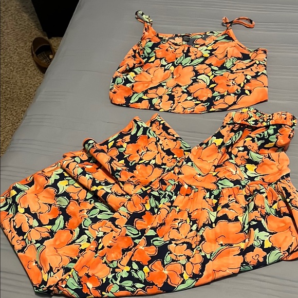 Floral Two-Piece Set - Picture 1 of 1